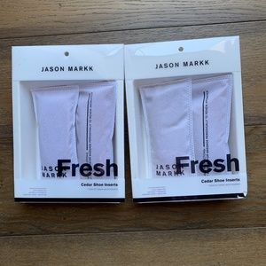 Jason Mark Cedar Shoe Inserts. (NEW) 2pk